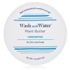 Wash With Water Plant Body Butter (Unscented), Vegan Healing Ointment Cream For Dry & Sensitive Skin, 7 Oz Tub 20 Wash With Water Plant Body Butter (Unscented), Vegan Healing Ointment Cream For Dry & Sensitive Skin, 7 Oz Tub -Baby World Shop GUEST b49d6abc a13b 4587 9fbc 58a3756ed2df