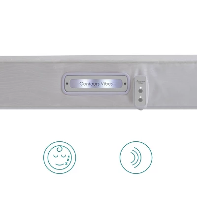 Contours Vibes 2-Stage Soothing Vibrations Crib Mattress And Toddler Mattress - White 6 Contours Vibes 2-Stage Soothing Vibrations Crib Mattress And Toddler Mattress - White - Image 4
