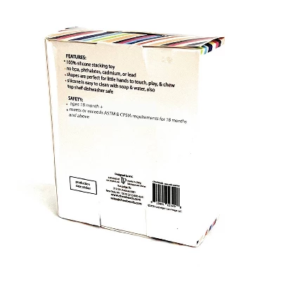 Chewbeads Stacker Teether - Avocado 12 Chewbeads Stacker Teether - Avocado - Image 10