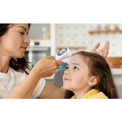 GE Truvitals Digital Forehead Thermometer For Adults, Kids And Babies, Non-Contact Temperature Scanner, Instant Reading, Fever Alert (TM3000) -Baby World Shop GUEST bb42df5b ee2c 4f3d 927a fb71ec4bedeb