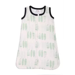 Bacati - Noah Muslin Mint Navy 4 Pc Crib Bedding Set With Sleeping Bag -Baby World Shop GUEST bbdda772 8537 4c74 8d25 81bddaa381b4