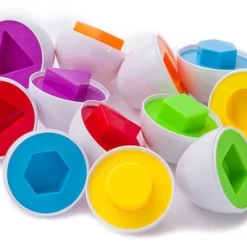 Insten Matching Egg Shape And Color Game, Educational Toys For Toddlers -Baby World Shop GUEST bbf0e922 a4eb 4066 a12b 9a857f2c89a3