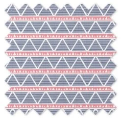 Bacati - Emma Coral/Navy Large Triangles Quilted Muslin Changing Pad Cover -Baby World Shop GUEST bc475d39 424e 47f8 ac05 3ae63be5e21b