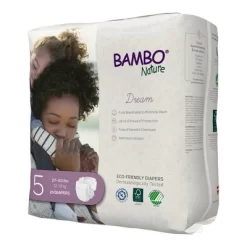 Bambo Nature Baby Diapers, Heavy Absorbency, Eco-Friendly, Size 5, 25 Count, 12 Packs, 300 Total 8 Bambo Nature Baby Diapers, Heavy Absorbency, Eco-Friendly, Size 5, 25 Count, 12 Packs, 300 Total -Baby World Shop GUEST bcf3c786 45a1 4d05 8e02 8846b8862921