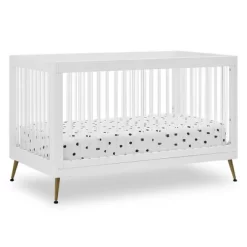 Delta Children Sloane 4-in-1 Acrylic Convertible Crib - Greenguard Gold Certified -Baby World Shop GUEST bd7f91e1 4185 4775 a756 1daf07e244c2