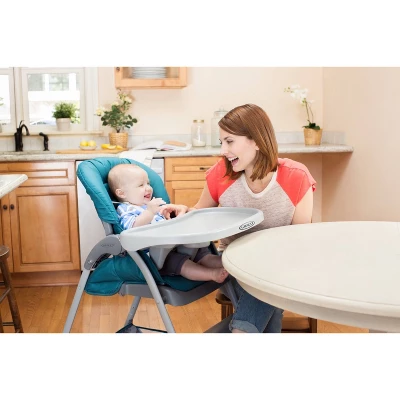 Graco Slim Snacker 2-in-1 High Chair - Whisk 5 Graco Slim Snacker 2-in-1 High Chair - Whisk - Image 3