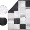 The Peanutshell Preston Black & White Crib Bedding Set, 4pc To 12 Pc -Baby World Shop GUEST bf782b70 2a6c 4f22 8fd1 a6e6df3805c0