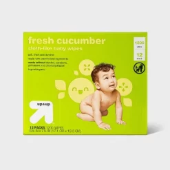 Fresh Cucumber Baby Wipes- Up & Up™ (Select Count) -Baby World Shop GUEST c0cbc493 2713 4dd4 8592 f12c00490c6b