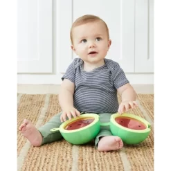 Skip Hop Farmstand Rattle Melon Drum Musical Toy