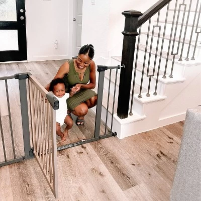 Toddleroo By North States Driftwood Extra Wide Gate 8 Toddleroo By North States Driftwood Extra Wide Gate - Image 6