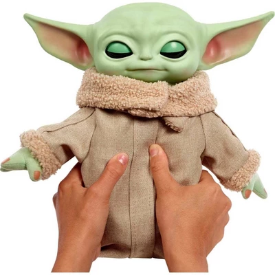 Star Wars Squeeze & Blink Grogu Plush 4 Star Wars Squeeze & Blink Grogu Plush - Image 2