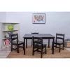 Rectangle Table With 4 Chairs Espresso - Gift Mark 1 Rectangle Table With 4 Chairs Espresso - Gift Mark -Baby World Shop GUEST c29a9542 96c3 4944 8db2 dc5d59c00bdd