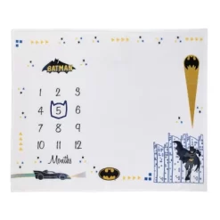 Warner Bros. Batman Milestone Baby Blanket