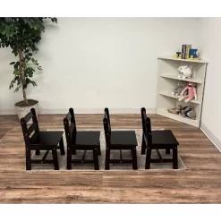 Rectangle Table With 4 Chairs Espresso - Gift Mark 9 Rectangle Table With 4 Chairs Espresso - Gift Mark -Baby World Shop GUEST c49bd99d 42d6 445a b5d4 6bcf14af8db0