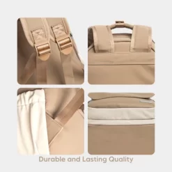 KeaBabies Diaper Bag Backpack Comes With Portable Changing Pad, Baby Bag For Mom, Baby Travel Essential (Latte) -Baby World Shop GUEST c4b68ba8 fcb0 455d a960 9510405553d1