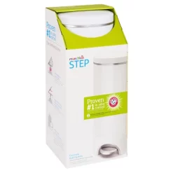 Munchkin STEP Diaper Pail, Powered By Arm & Hammer -Baby World Shop GUEST c65d1df0 c9f9 4935 883f b404553288d0