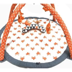 Bacati - Baby Activity Gyms & Playmats (Playful Fox Orange/Grey) 10 Bacati - Baby Activity Gyms & Playmats (Playful Fox Orange/Grey) -Baby World Shop GUEST c6d861fd 15da 4222 9cc3 719d00d35db0