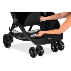 Britax B-Lively Double Stroller - Raven -Baby World Shop GUEST c7227a68 6bf3 4ab8 bb45 66f6e0d28fa0