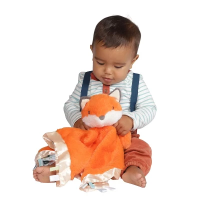 Manhattan Toy Fairytale Snuggle Fox Blankie Ultra-soft Soothing Baby Lovey, 19" X 19" 4 Manhattan Toy Fairytale Snuggle Fox Blankie Ultra-soft Soothing Baby Lovey, 19" X 19" - Image 2