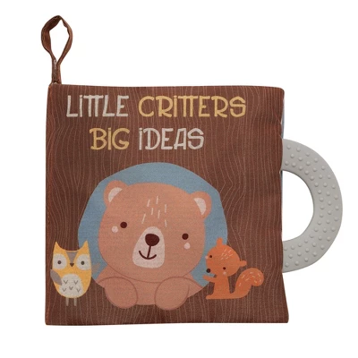 Lambs & Ivy Woodland/Forest Developmental Soft Book & Bear Plush Toy Gift Set 4 Lambs & Ivy Woodland/Forest Developmental Soft Book & Bear Plush Toy Gift Set - Image 2