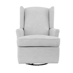 SECOND STORY HOME Hemingway Swivel Recliner Chair - Gray 12 SECOND STORY HOME Hemingway Swivel Recliner Chair - Gray -Baby World Shop GUEST c9336a26 c811 4e32 bb7f b1c5862387e0
