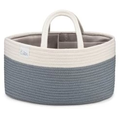 Large Portable Baby Diaper Caddy Organizer Nursery Storage Bin And Car Travel Basket By Comfy Cubs -Baby World Shop GUEST c9387b4a a8f2 4070 aad3 b1048cf51176