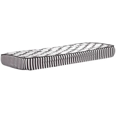 Bacati - Dots/Pin Stripes Black/White Large Dots Changing Pad Cover 9 Bacati - Dots/Pin Stripes Black/White Large Dots Changing Pad Cover - Image 7