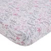 NoJo Little Love Desert Flower Fox And Feathers Crib Bedding Set - 3pc