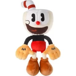 Mighty Mojo Cuphead & Mugman Bundle - 15-Inch Super Soft & Huggable Stuffed Doll
