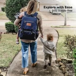 KeaBabies Explorer Diaper Bag Backpack, Large, Waterproof Baby Diaper Bags For Girl, Boy With Changing Pad -Baby World Shop GUEST cd0659df 4aab 437f b5c3 dbc9e5519248