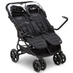 Jeep Destination Ultralight Side X Side Double Stroller By Delta Children - Midnight Black -Baby World Shop GUEST cd412664 0553 424f bcf4 86f75fbef465