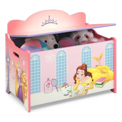 Delta Children Disney Princess Deluxe Toy Box - Greenguard Gold Certified 6 Delta Children Disney Princess Deluxe Toy Box - Greenguard Gold Certified - Image 4