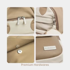 KeaBabies Diaper Bag Backpack Comes With Portable Changing Pad, Baby Bag For Mom, Baby Travel Essential (Latte) -Baby World Shop GUEST cdc8467b 9477 4955 885e 1935ffe0b50f