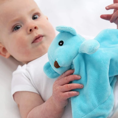 JumpOff Jo - 3-Piece Set, Swaddle Blanket, Security Bear, Monthly Photo Cards 5 JumpOff Jo - 3-Piece Set, Swaddle Blanket, Security Bear, Monthly Photo Cards - Image 3