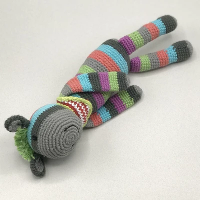 Pebble Stripey Donkey Rattle 3 Pebble Stripey Donkey Rattle