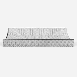 Bacati - Love Quilted Muslin Changing Pad Cover Black -Baby World Shop GUEST d0e73f3b 0d7e 4335 b7e6 77f0b6520df2