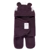 Hudson Baby Infant Girl Animal Faux Shearling Baby Outdoor Stroller Sack Wrap, Purple, One Size -Baby World Shop GUEST d375fdcc 06f2 4c83 a303 ff881ebaebf9