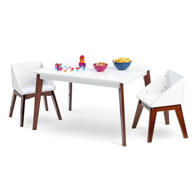 Modern Table And Chair Set Chairs - WildKin 7 Modern Table And Chair Set Chairs - WildKin - Image 5