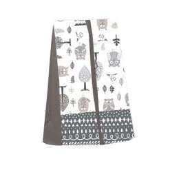 Bacati - Owls In The Woods Beige/Gray 4 Pc Crib Bedding Set With Diaper Caddy -Baby World Shop GUEST d52ab327 e069 419f ad0b af5e608880b4