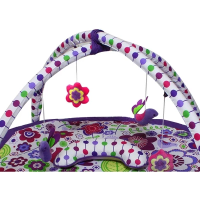 Bacati - Baby Activity Gyms & Playmats (Botanical Purple/Multi) 3 Bacati - Baby Activity Gyms & Playmats (Botanical Purple/Multi)