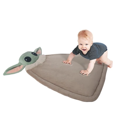 Lambs & Ivy Star Wars The Child/Grogu/Baby Yoda Infant Baby Play Mat 3 Lambs & Ivy Star Wars The Child/Grogu/Baby Yoda Infant Baby Play Mat