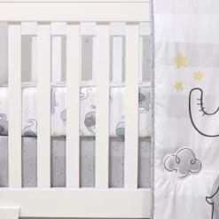The Peanutshell Elephant Dreams 5-Piece Baby Crib Bedding Set With Quilt And Blanket -Baby World Shop GUEST d8a529a4 932b 41a2 9556 a22ece18390d