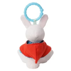 Manhattan Toy Fairytale Rabbit Plush Baby Travel Toy With Chime, Crinkle Ears And Teether Clip-on Attachment -Baby World Shop GUEST da2ce508 cd19 4ab6 8239 2be16b8b1877