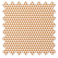 Bacati - Liam Triangles Orange Muslin 3 Pc Toddler Bed Sheet Set -Baby World Shop GUEST dc23c60e fc96 4498 b937 00197b7cf4ad