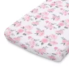 The Peanutshell Changing Pad Covers - Pink Roses/Floral 2pk