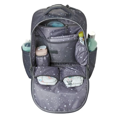 TWELVElittle On The Go Diaper Bag - Gray Twinkle 6 TWELVElittle On The Go Diaper Bag - Gray Twinkle - Image 4