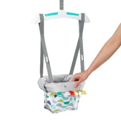 Bright Starts Taggies Door Jumper - Gray -Baby World Shop GUEST dec527bf 990d 47b8 b5f8 5d2e095ce930