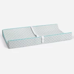 Bacati - Petals Quilted Muslin Changing Pad Cover Aqua 12 Bacati - Petals Quilted Muslin Changing Pad Cover Aqua -Baby World Shop GUEST dee6c9e2 dad2 4552 8315 0657aae7312a