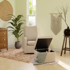 Babyletto Cali Storage Eco-Weave Ottoman -Baby World Shop GUEST df684311 5abd 45f5 843e f3eb2e701bd5