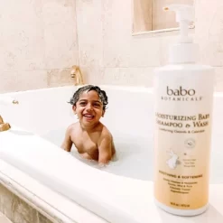 Babo Botanicals Moisturizing 2-in-1 Oatmilk & Calendula Baby Shampoo & Wash - 16 Fl Oz -Baby World Shop GUEST e043b119 14ee 4e9d b4ee f175cbd8f9f3